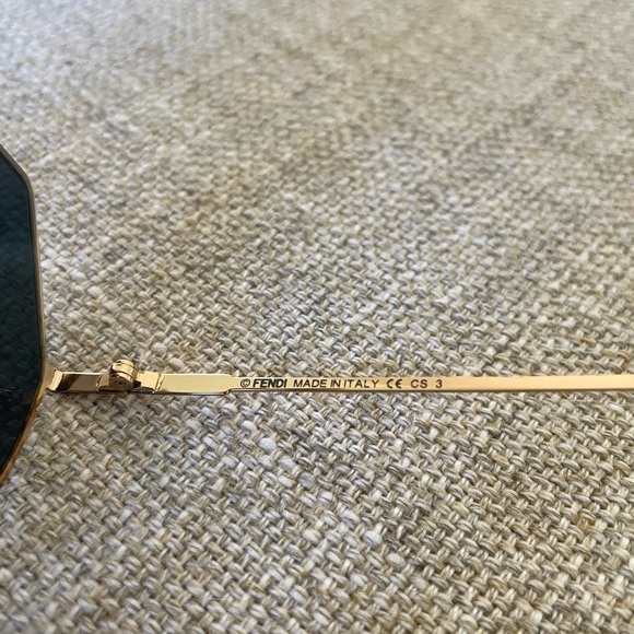 Rose Gold FENDI Sunglasses - Picture 12 of 12